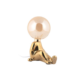 Leitmotiv Lampe de Table Joey LED - doré