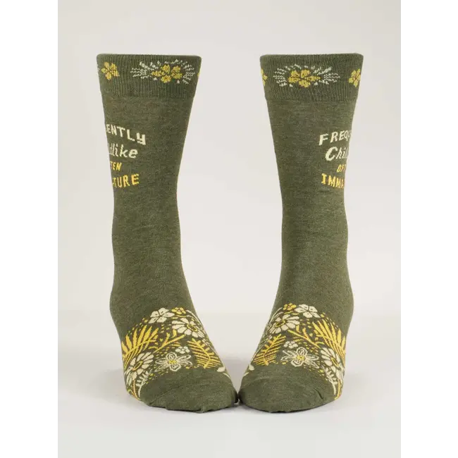 Blue Q - Sokken / Kousen Frequently Childlike, Often Immature - maat 40-46 (mannen)