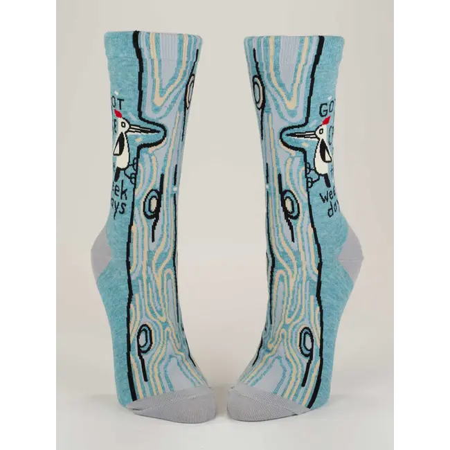 Blue Q - Chaussettes Got A Case of the Weekdays - taille 36-41 (femmes)