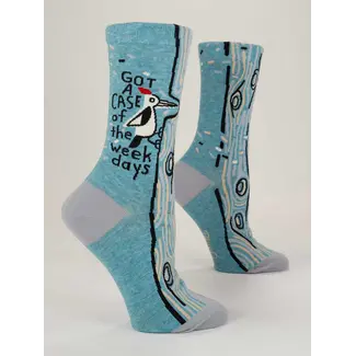 Blue Q Socken Got A Case of the Weekdays - Damen