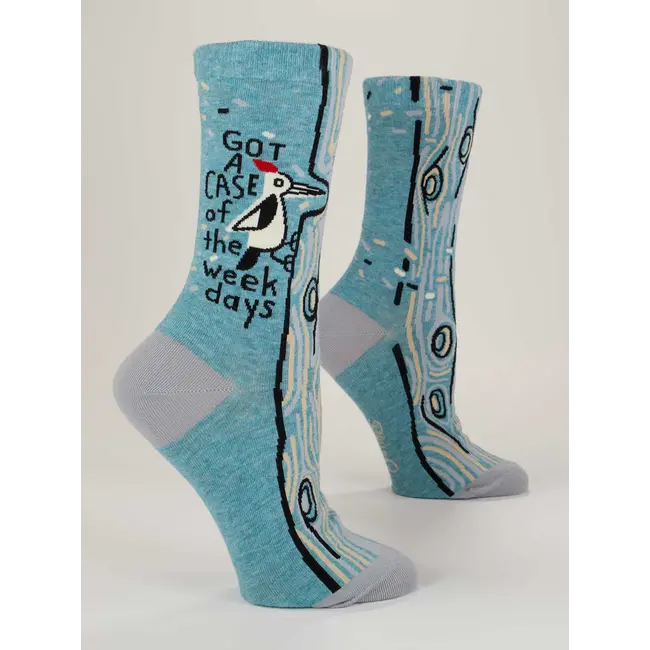 Blue Q - Chaussettes Got A Case of the Weekdays - taille 36-41 (femmes)