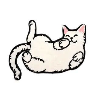 Bitten Bath Mat Cuddly Cat