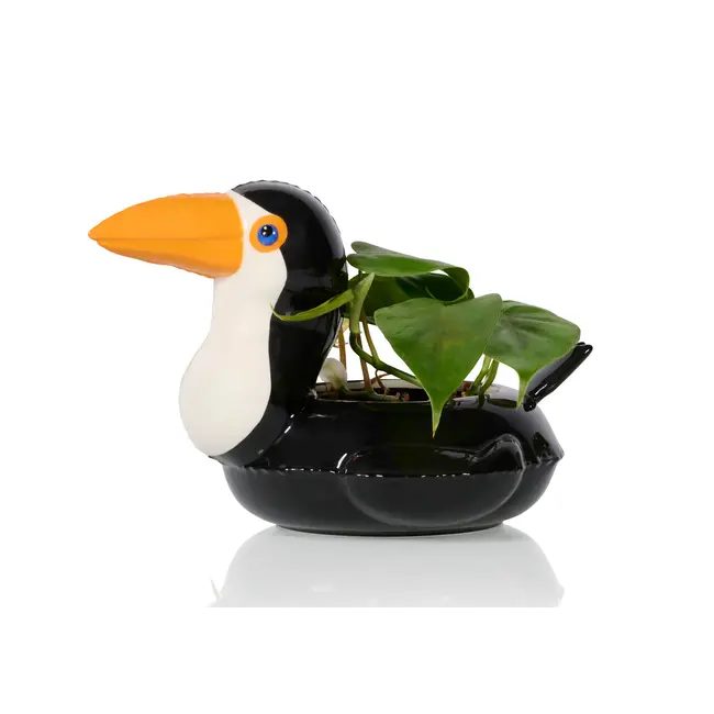 Bitten - Floaty Toucan Pot - pot de fleurs - bol à collation
