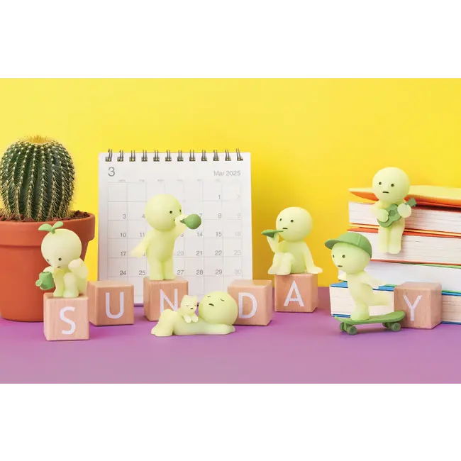 Smiski Glow in The Dark - Sunday Series