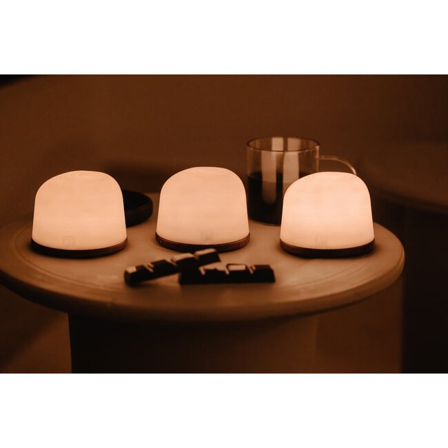 Atelier Pierre - Lampe de Table Fondant Mini Mood Light - lot de 3