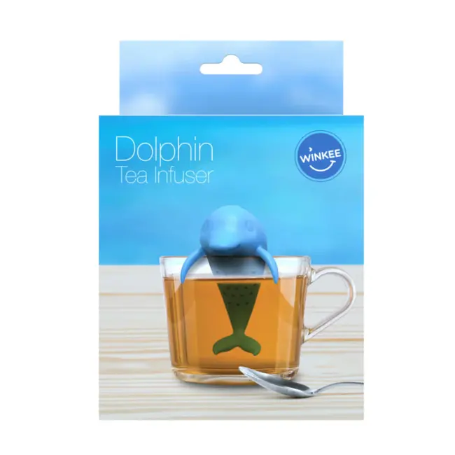 Winkee - Thee-infuser Dolfijn - Theehouder