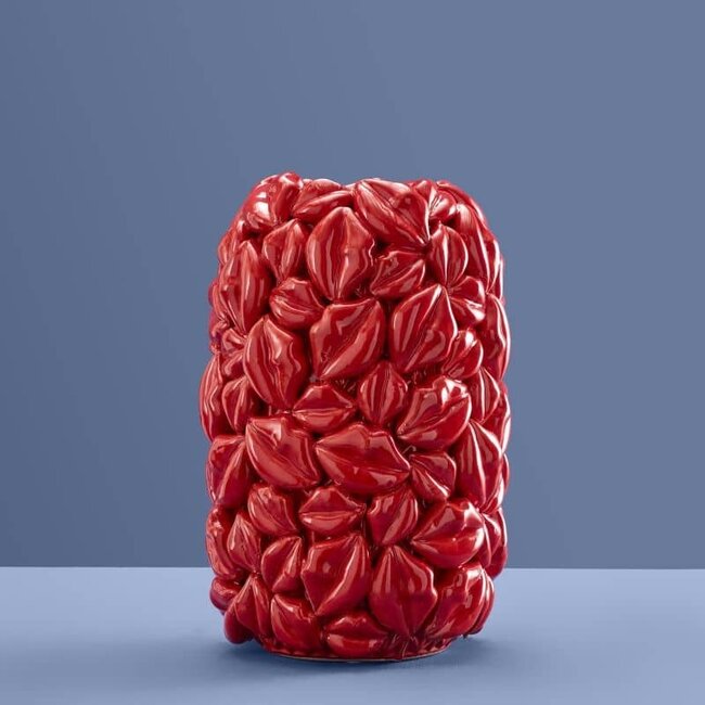 Werner Voß Werns - Vase Lèvres Rouges