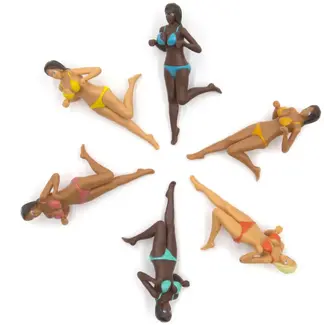 npw Glasmarkeerders Meisjes in Bikini