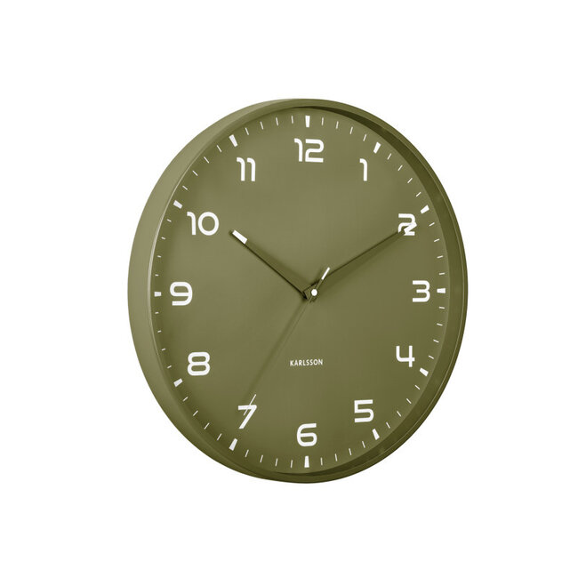 Karlsson Horloge Murale Orgullo - vert