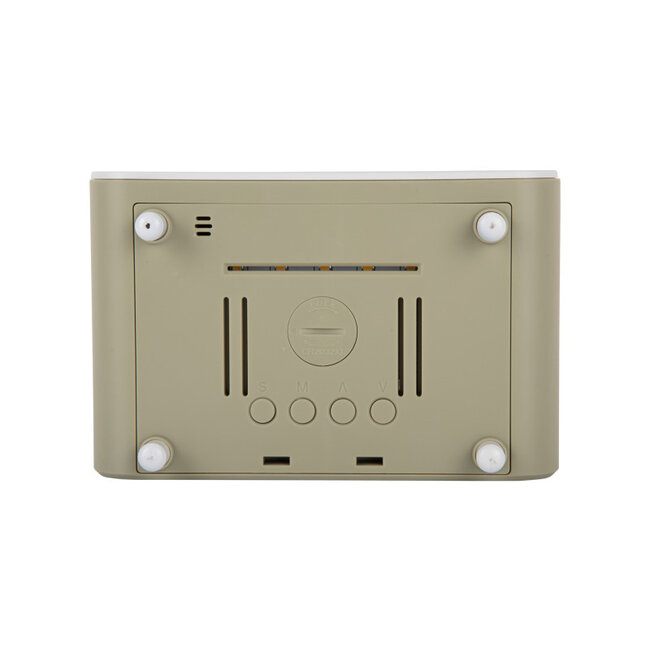 Karlsson - Wekker Chunky met Telefoonoplader - groen - LED