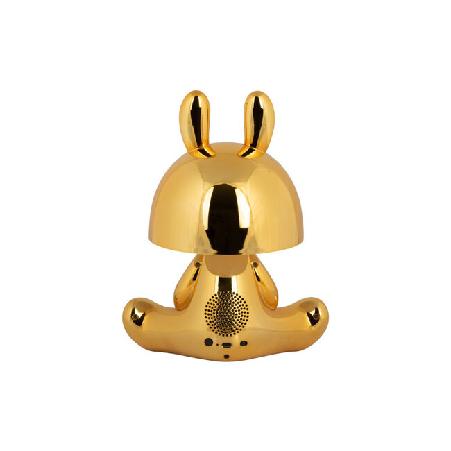 Leitmotiv - Lampe de Table Lapin avec haut-parleur Bluetooth