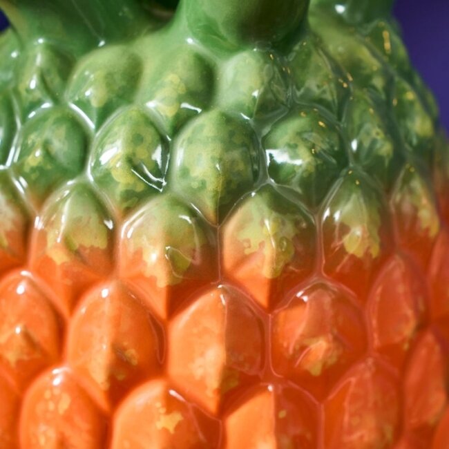 Werner Voß Werns - Vaas Ananas - small - groen/oranje