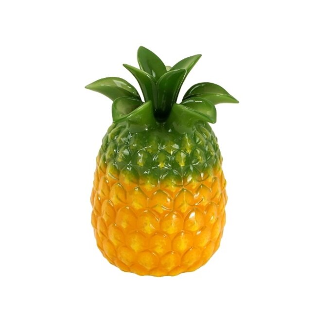 Werner Voß Werns - Vase Ananas - large - vert/jaune