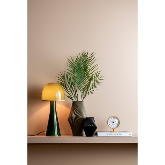 Karlsson - Réveil Brisk Dome - jaune ocre