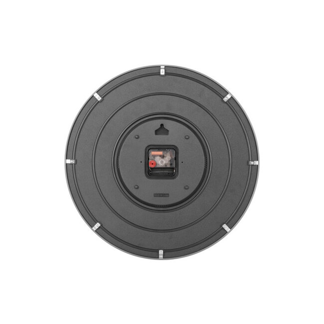 Karlsson - Wall Clock Brisk Dome - red ochre