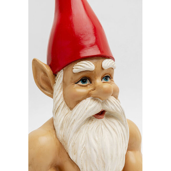 Kare Design - Sculpture - Déco Figurine Gnome Musclé - H 32 cm
