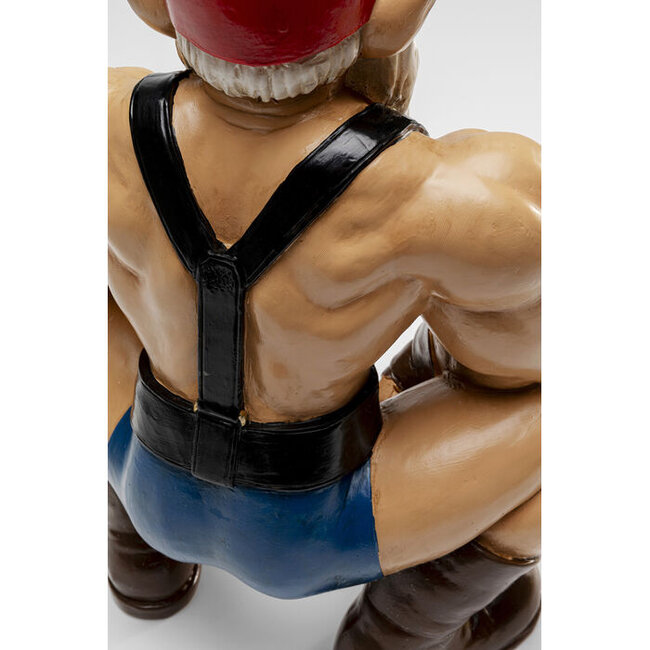 Kare Design - Sculpture - Deco Figurine Muscle Gnome - H 48 cm - indoor use