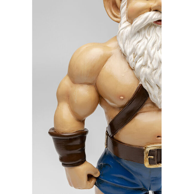 Kare Design - Sculpture - Deco Figurine Muscle Gnome - H 60 cm - indoor use