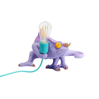 Kare Design Lampe de Table Caméléon Violet