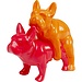 Kare Design Figurine Chiens d'Amour - rouge/orange