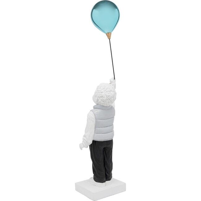 Kare Design - Sculptuur - Decoratief Beeld Balloon Boy - H 96 cm