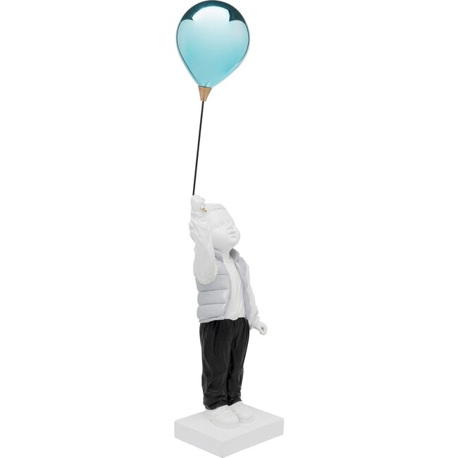 Kare Design - Sculptuur - Decoratief Beeld Balloon Boy - H 96 cm