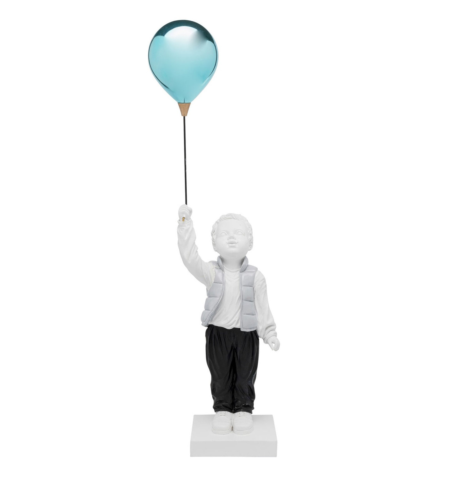 Sculpture - Decorative Statue Balloon Boy - H 96 cm - Kare Design