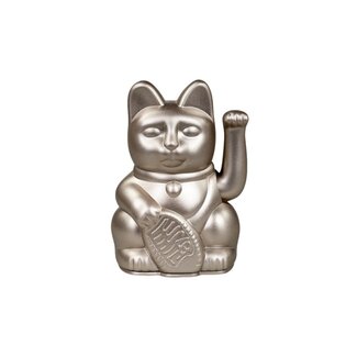 Donkey Waving Lucky Cat Mini - moonlight