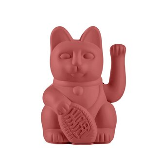 Donkey Lucky Cat - berry red