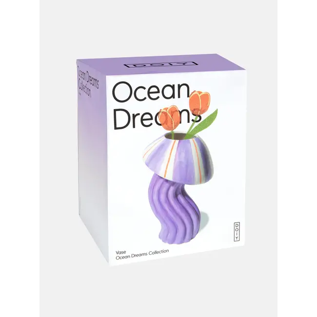 DOIY - Vase Ocean Dreams Jellyfish