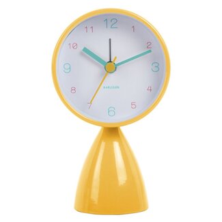 Karlsson Alarm Clock Funky Vibes - yellow