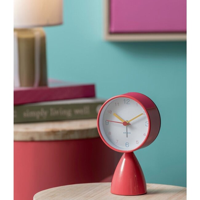 Karlsson - Wekker Funky Vibes - rood