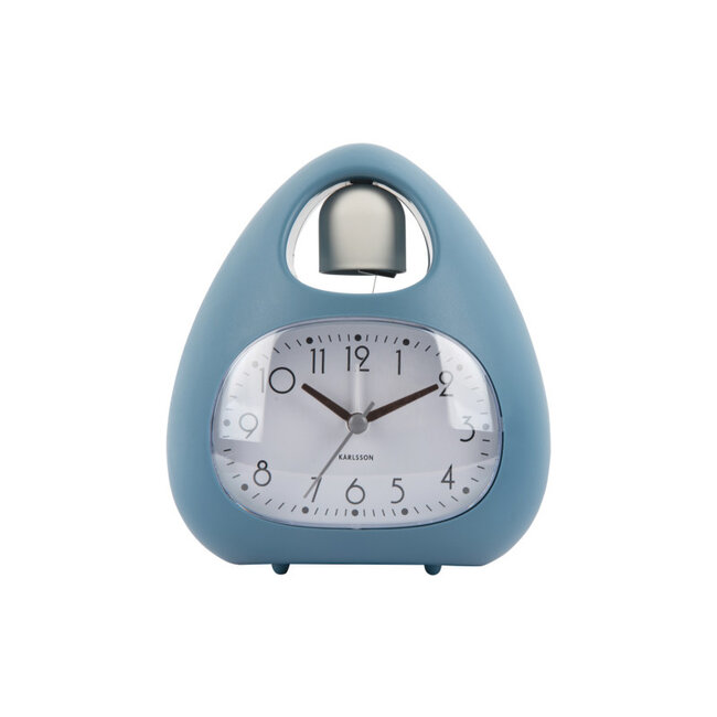 Karlsson Wecker Blob Bell - blau