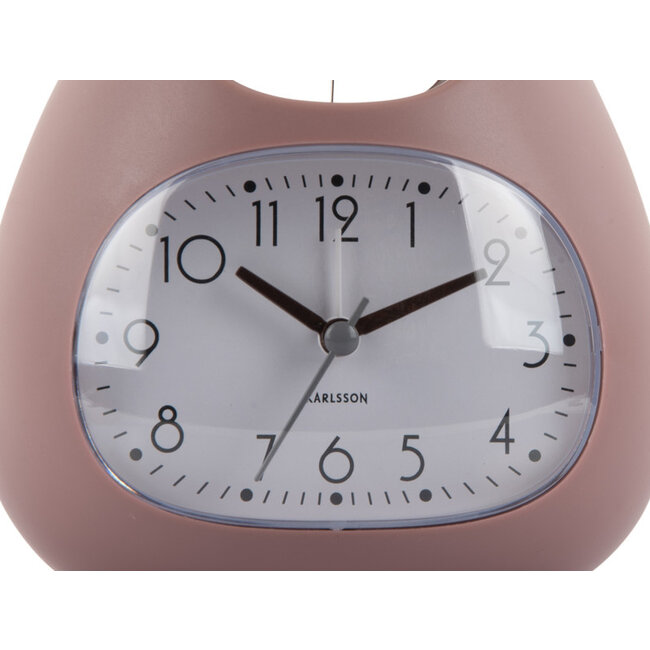 Karlsson - Alarm Clock Blob Bell - faded pink