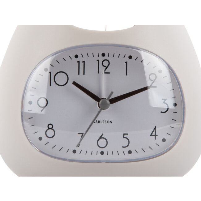 Karlsson - Alarm Clock Blob Bell - white