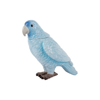 Present Time Pot de Rangement Oiseau - bleu