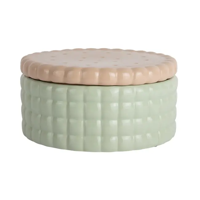 Present Time - Vorratstopf - Keksdose Biscuit - large - zartes grün