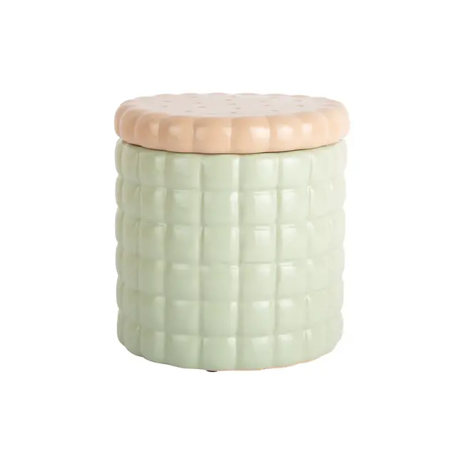 Present Time -  Pot De Stockage - Pot à Biscuits - small - vert doux