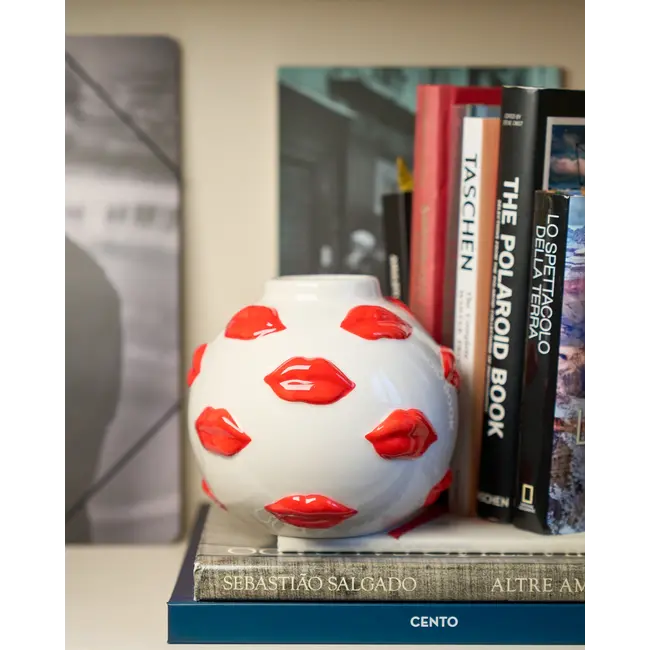 Blogo Design - Vase Mouth - small - rouge