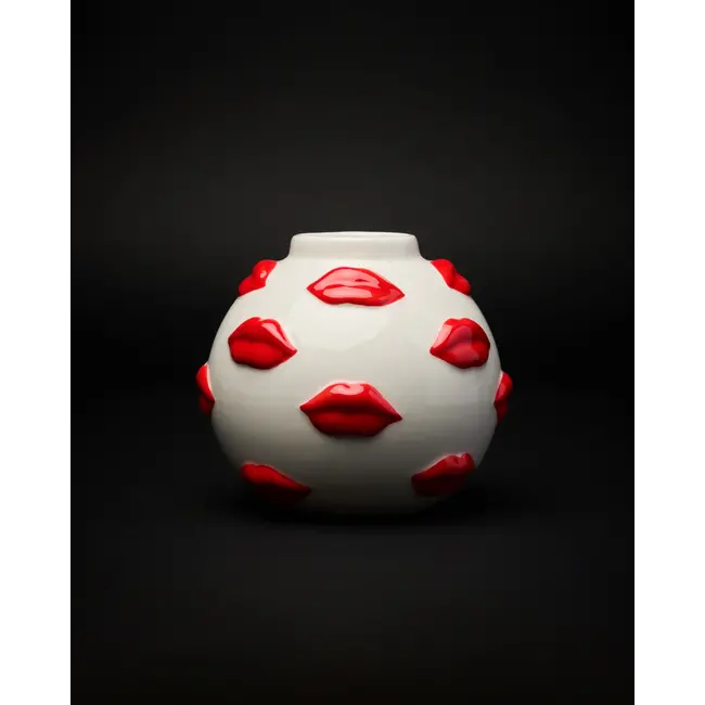 Blogo Design - Vase Mouth - small - rouge