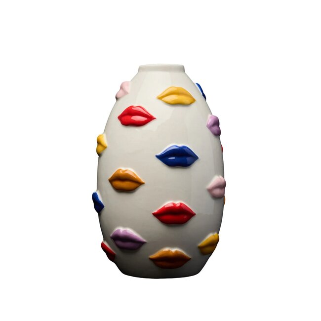 Blogo Design Vaas Mouth - large - multicolor