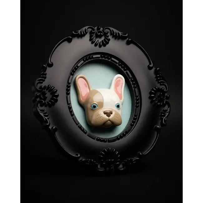 Blogo Design - Deco Frame Bulldog Orlando - zwart