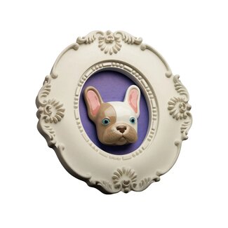 Blogo Design Deco Frame Bulldog Orlando - wit