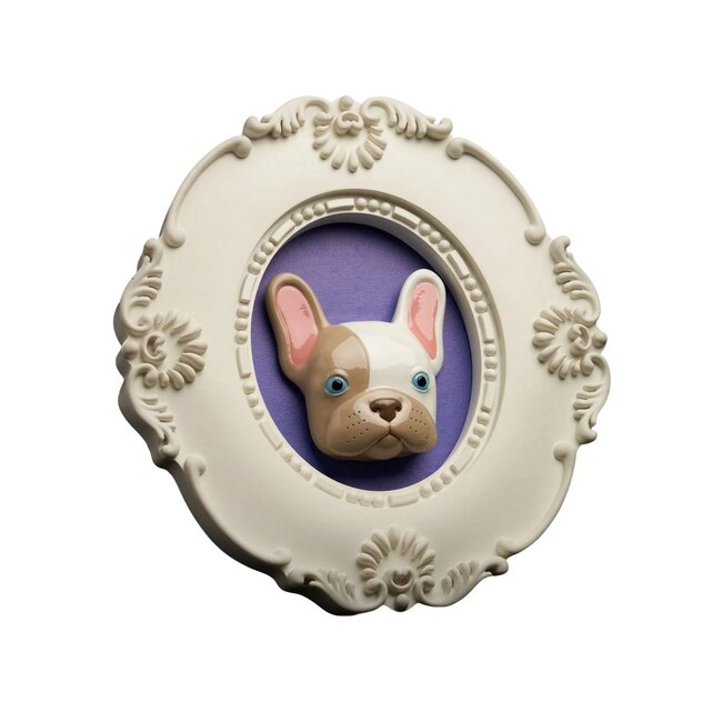 Blogo Design Deco Frame Bulldog Orlando - white