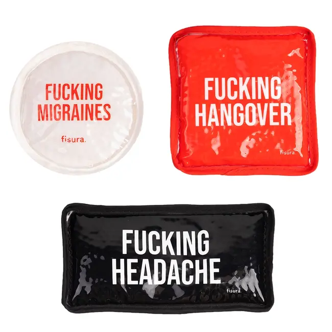 Fisura - Gel Body Pads - set de 3 mini coussins gel rafraîchissants