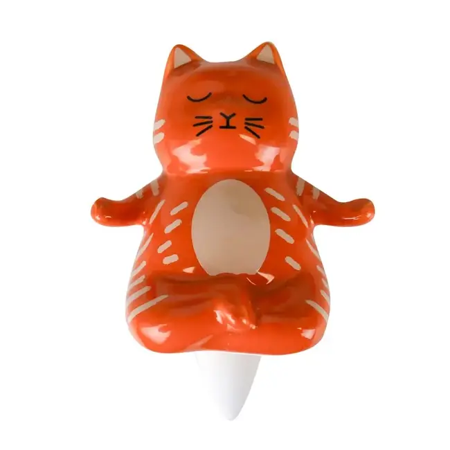 Gift Republic Arroseur de Plantes Yoga Cat