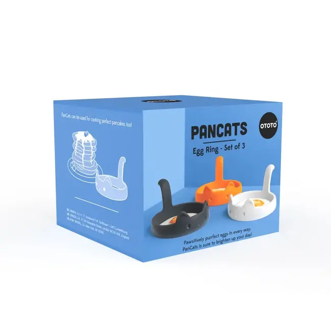 Ototo - Eierbakringen PanCats - set van 3