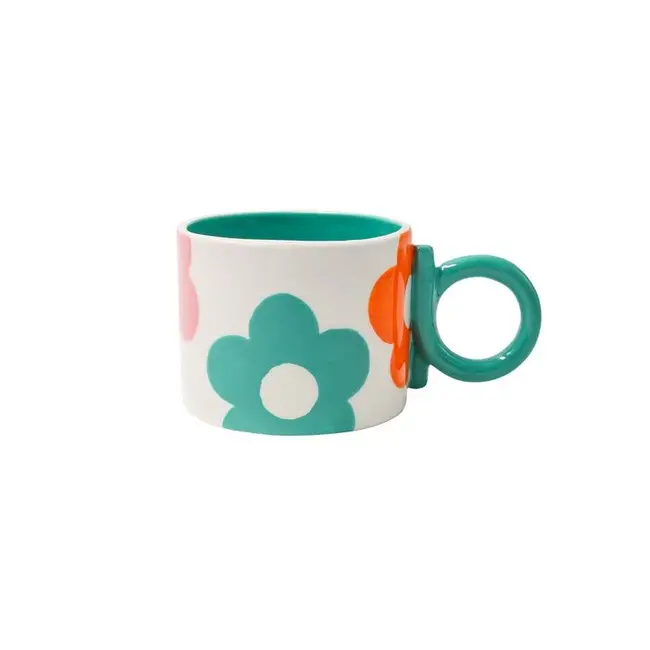 Que Rico Mug Inés - Flower Power