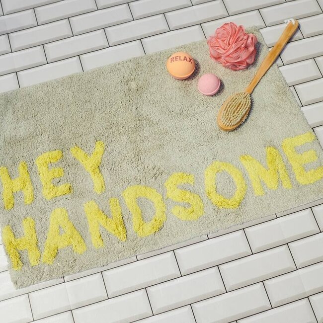 Kersten - Bath Mat Hey Handsome
