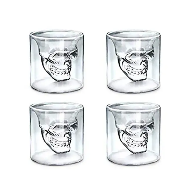 Winkee - Skull Shotglazen - set van 4